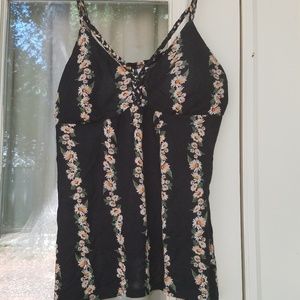 Babydoll Floral Tank size M